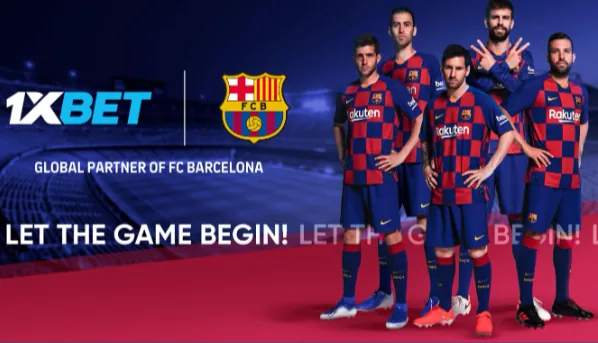 1xBet FCバルセロナ 公式スポンサーシップ