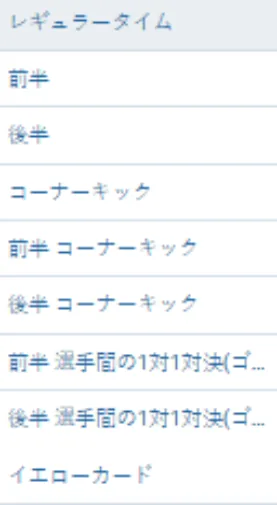 1xBet スポーツ ライブオッズ画面